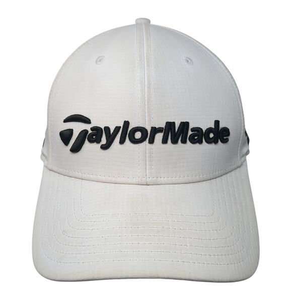 TaylorMade SIM2 P5 Baseball Cap White One Size Adjustable Embroidered 6 Panel - Picture 1 of 10
